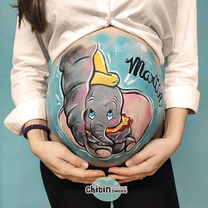 bellypainting-dumbo-elda-petrer-alicante-embarazada-regalo-babyshower