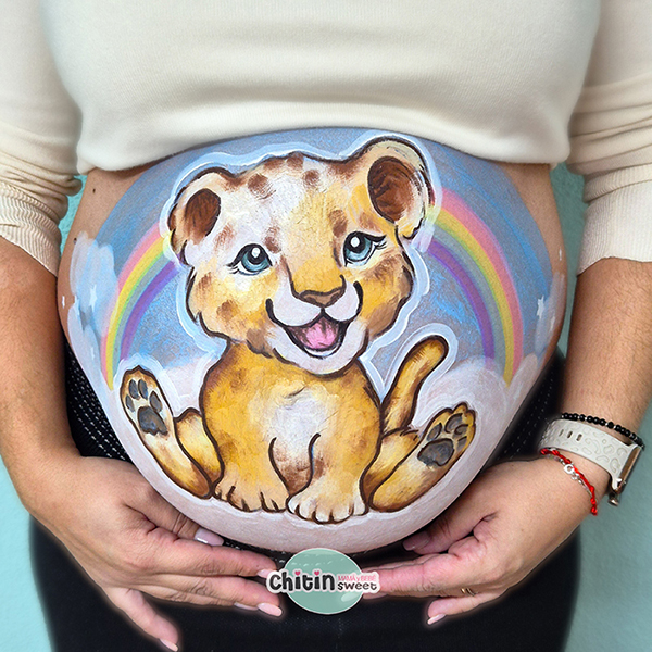 bellypainting-tigre-embarazada-elda