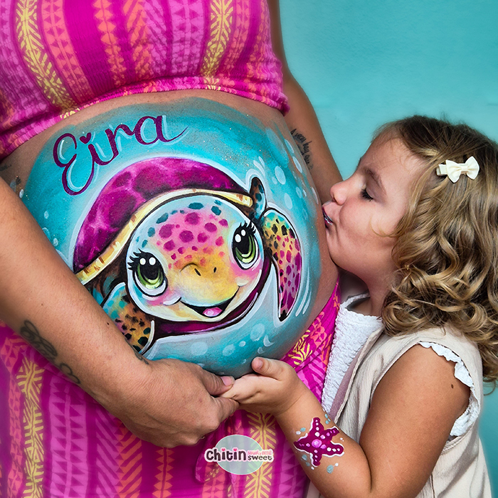 bellypainting-tortuga-alicante-babyshower-elda-embarazada-premama-ecografia-fotografia-primeriza-dibujo-pintura