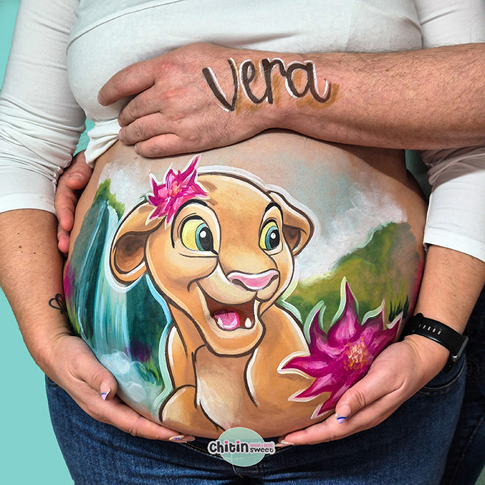 embarazada-embarazo-ecografia-premama-pintura-dibujo-bellypainting-babyshower-fiesta-elda