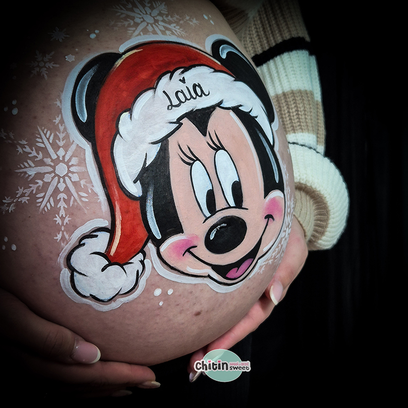 bellypainting-minnie-navidad-embarazada-fotografia-embarazo-alicante-elda-elche