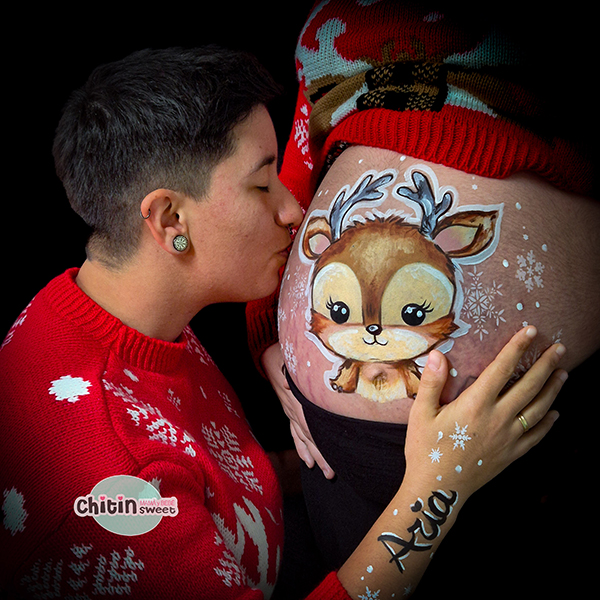 bellypainting-navidad-embarazada-elda