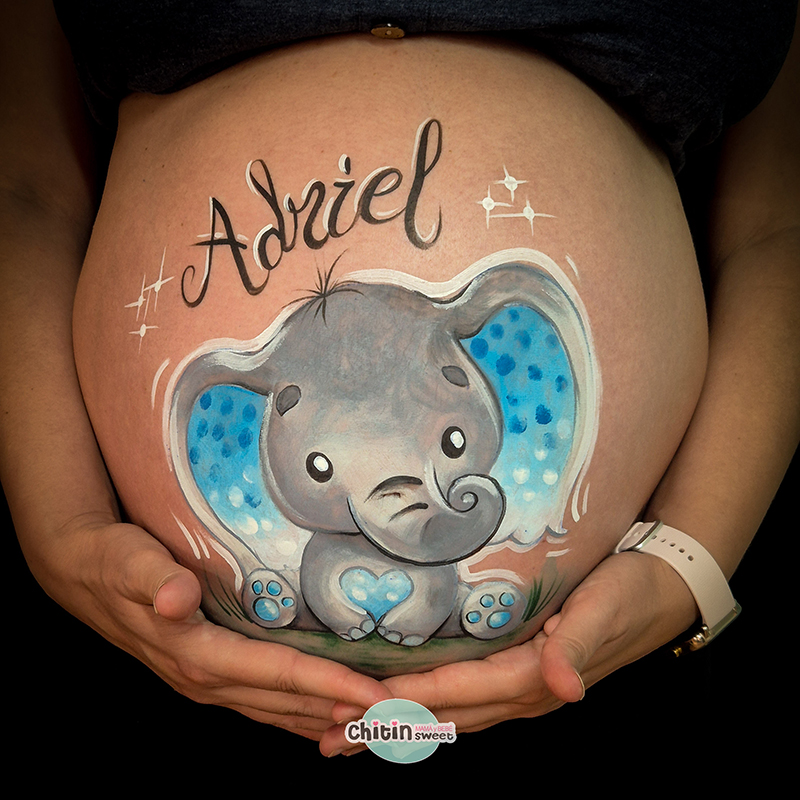 elefante-bellypainting-elda-embarazada-doula-mama-primeriza-preparacion-parto