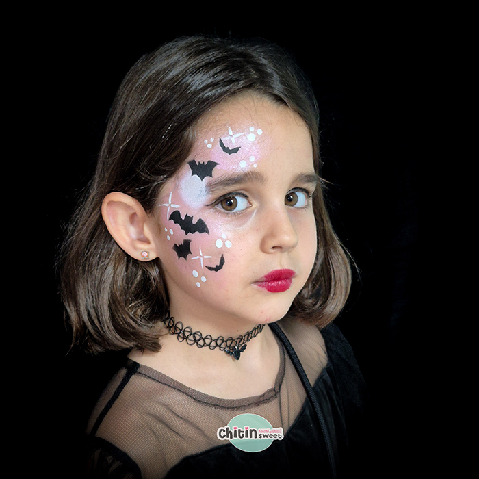 halloween-maquillaje-calabaza-muecielago