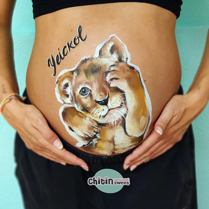 bellypainting-tigre-elda-embarazada-regalo-dibujo-pintura