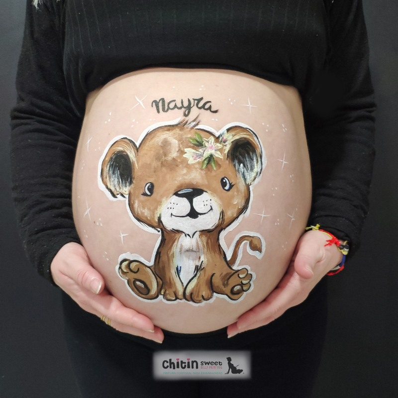 bellypainting-tigre-pintura-embarazada