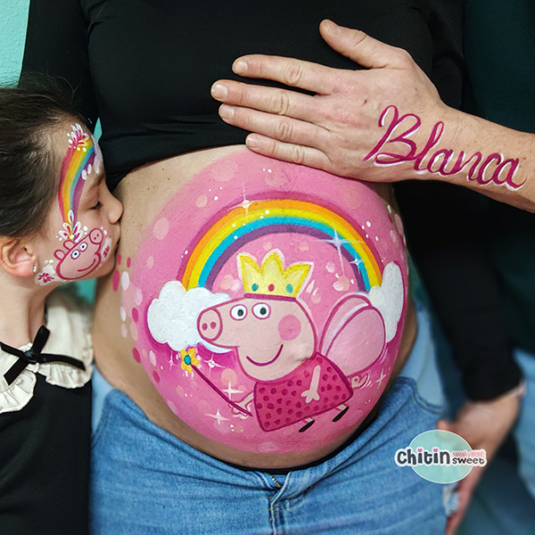 bellypainting-pepa-pig-elda