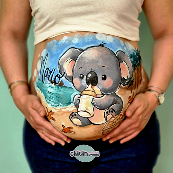 bellypainting-koala-alicante-embarazada-babyshower-pintabarrigas-elda-embarazo