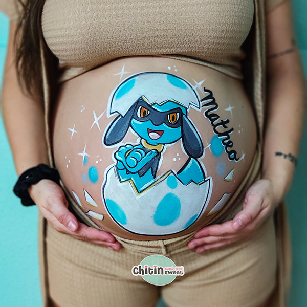 bellypainting-pokemon-babyshower-elda-embarazada