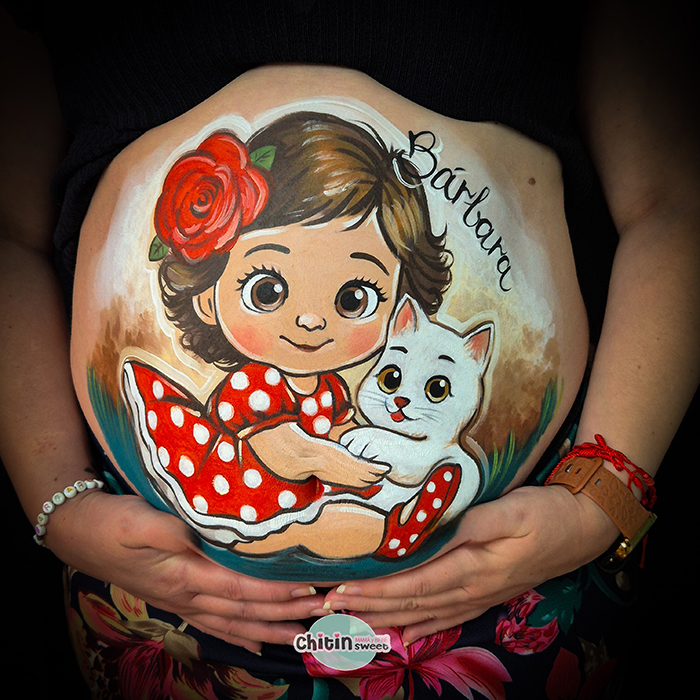 bellypainting-sevilla-feria-abril-contrabandista