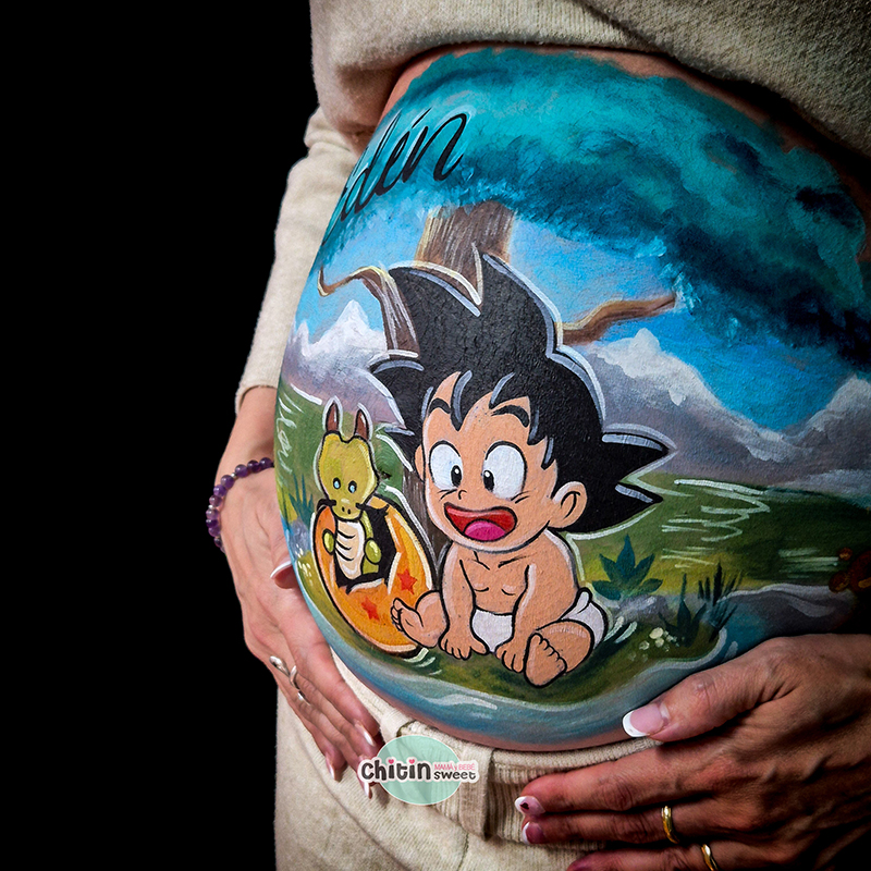 goku-bellypainting-elda-alicante-novelda-elche